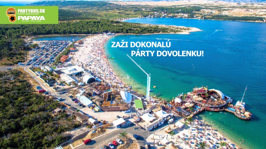 Pártydovolenka na Zrće 21. - 28.7.2018