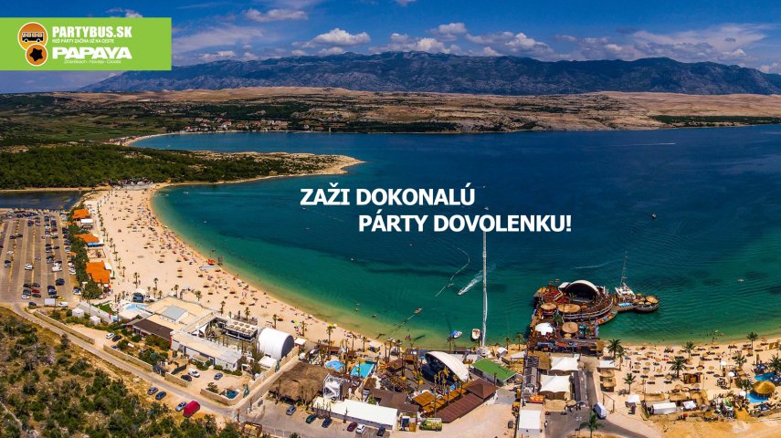 Pártydovolenka na Zrće 7.7. - 14.7.2018
