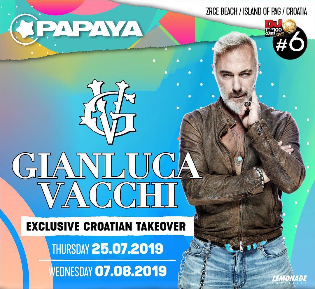 Gianlica Vacchi 7.8.2019 Papaya