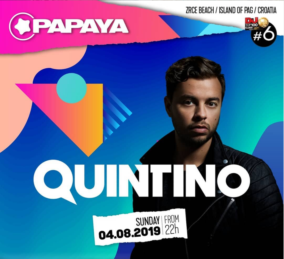Quintino 4.8.2019 klub Papaya