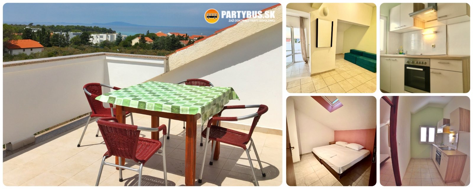 apartments house novalja zrce